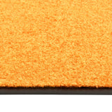 Vidaxl deurmat wasbaar 120x180 cm oranje - afbeelding 3