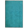 Vidaxl deurmat wasbaar 120x180 cm cyaan