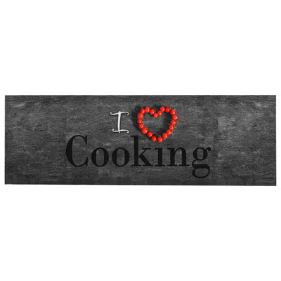 Vidaxl keukenmat wasbaar cooking 60x180 cm