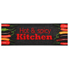 Vidaxl keukenmat wasbaar hot spicy 60x180 cm
