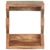 Vidaxl wandskateboardhouder 25x20x30 cm massief gerecycled hout
