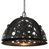 Vidaxl plafondlamp industrieel kettingwiel-ontwerp e27 45 cm - afbeelding 1