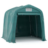 VidaXL Garagetent 1,6x2,4 m PVC groen - afbeelding 2