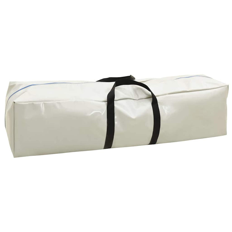 Vidaxl gymnastiekmat met pomp opblaasbaar 60x100x10 cm pvc blauw