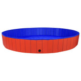 Vidaxl hondenzwembad inklapbaar 300x40 cm pvc rood - afbeelding 2