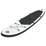 Vidaxl stand-up paddleboard opblaasbaar zwart en wit - afbeelding 2