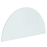 Vidaxl glasplaat voor open haard halfrond 1200x600 mm - afbeelding 2