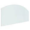 Vidaxl glasplaat openhaard 100x50 cm