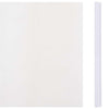 Vidaxl tuinscherm 70x0,19 m pvc wit
