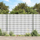 Vidaxl tuinscherm 70x0,19 m pvc wit