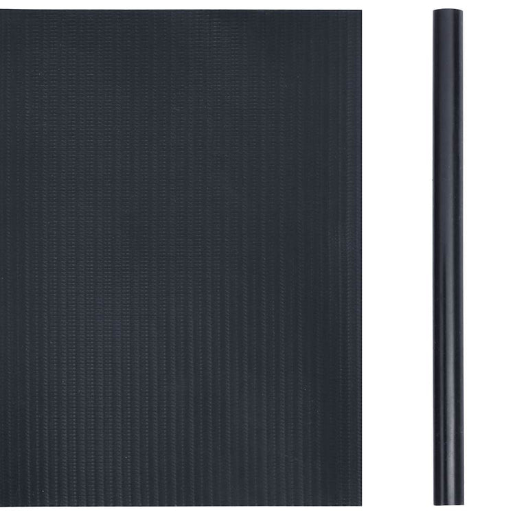 Vidaxl privacystrips 35x0,19 m pvc mat donkergrijs
