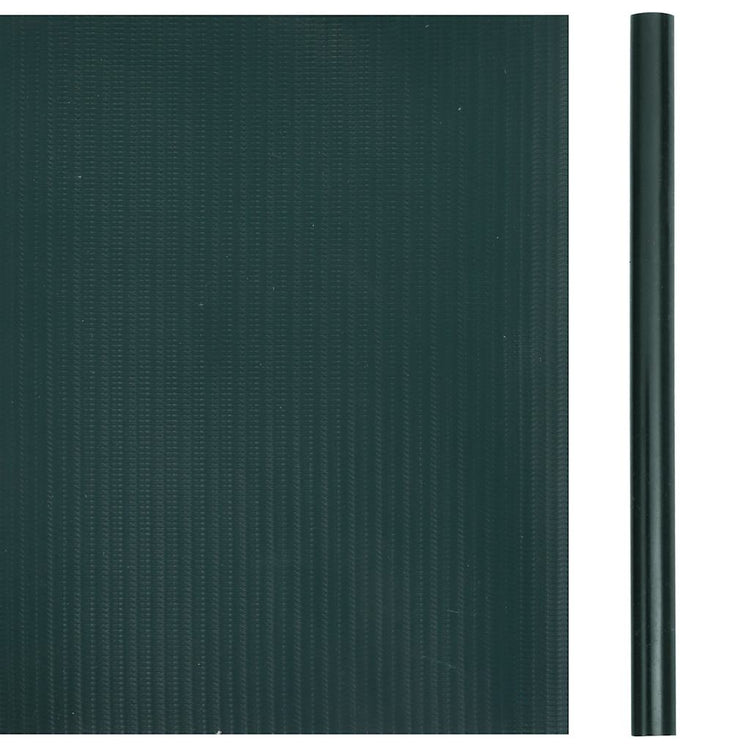 Vidaxl tuinscherm 35x0,19 m pvc matgroen