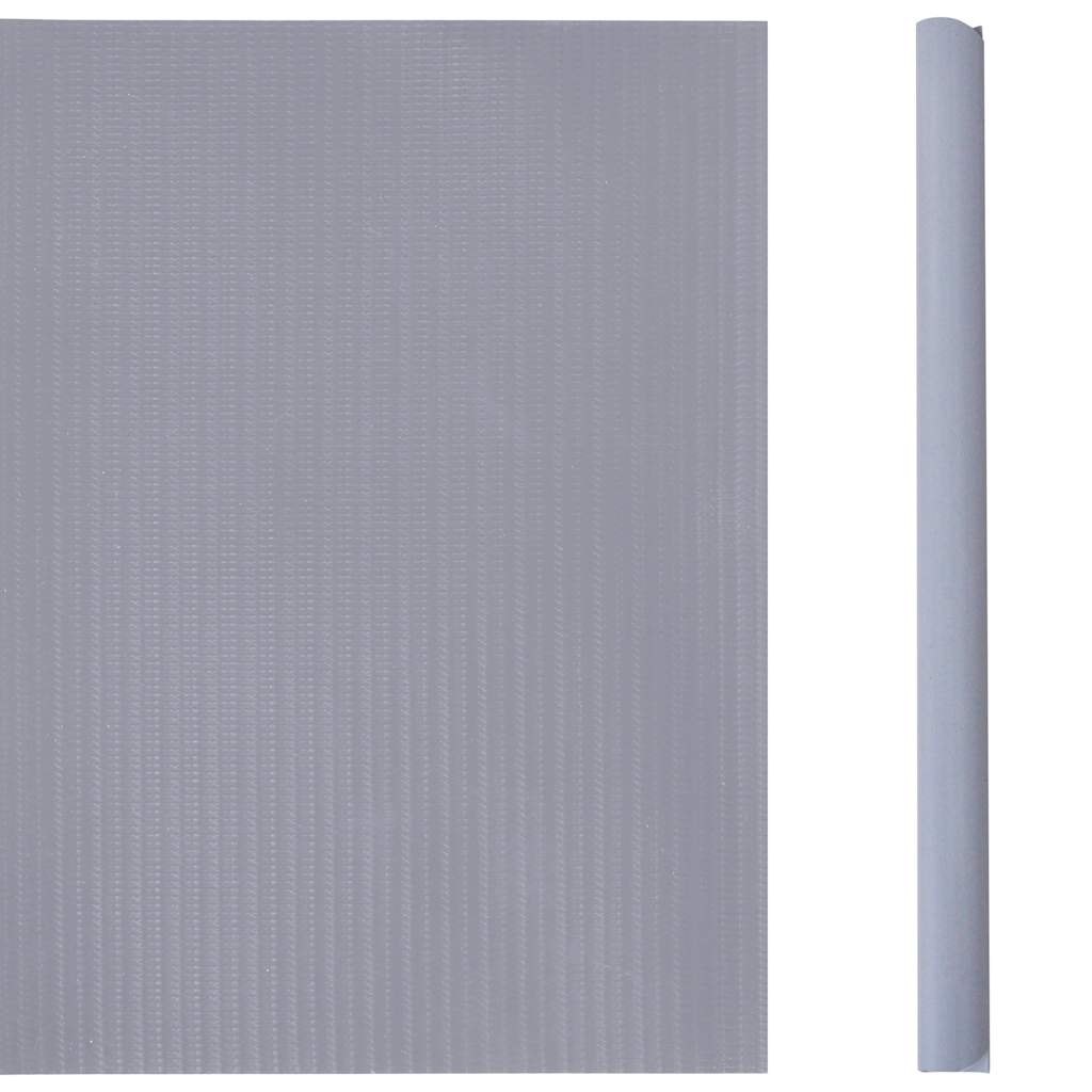 Vidaxl tuinscherm 35x0,19 m pvc mat lichtgrijs