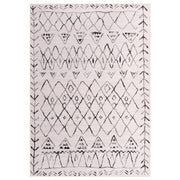 VidaXL Vloerkleed met print 160x230 cm stof meerkleurig - afbeelding 1