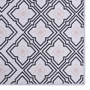 Vidaxl vloerkleed met print 160x230 cm stof meerkleurig - afbeelding 3