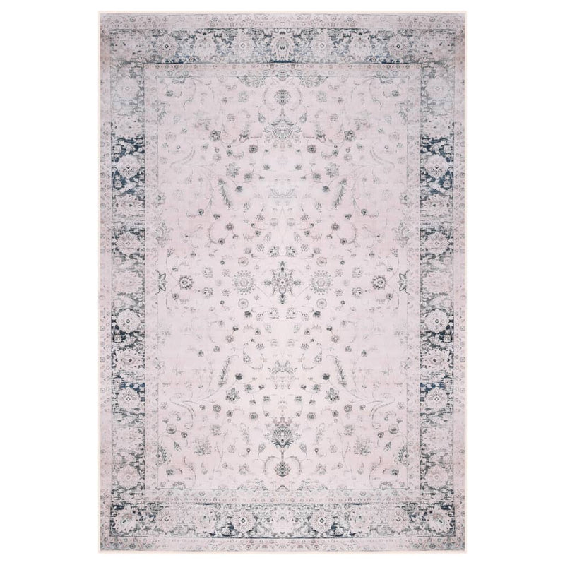 Vidaxl vloerkleed met print 120x160 cm stof meerkleurig