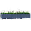 Vidaxl plantenbak verhoogd 120x40x23 cm polypropyleen