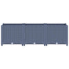 Vidaxl plantenbak verhoogd 120x40x38 cm polypropyleen