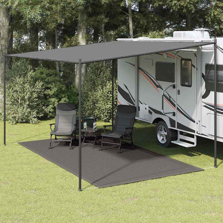 Vidaxl tenttapijt 250x350 cm antracietkleurig