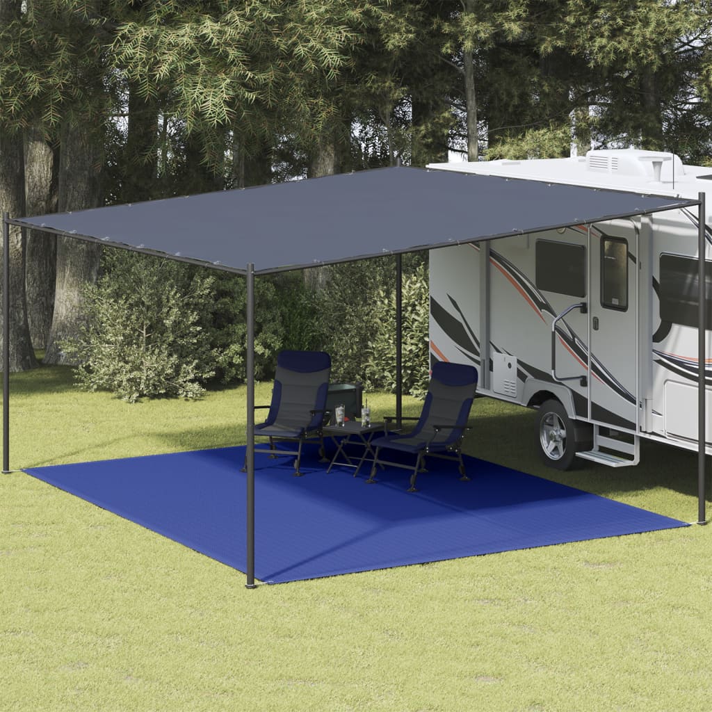 Vidaxl tenttapijt 400x500 cm hdpe blauw
