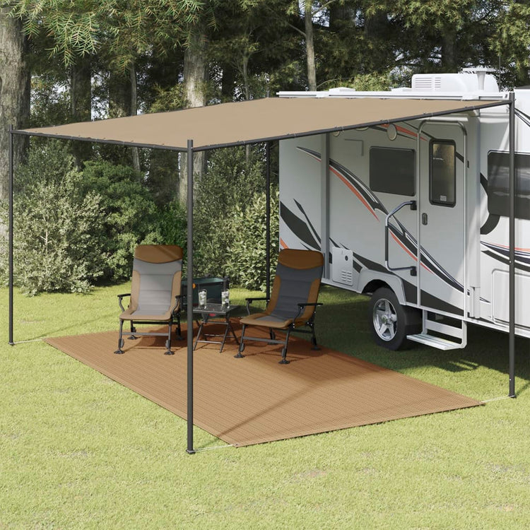 Vidaxl tenttapijt 250x350 cm taupe