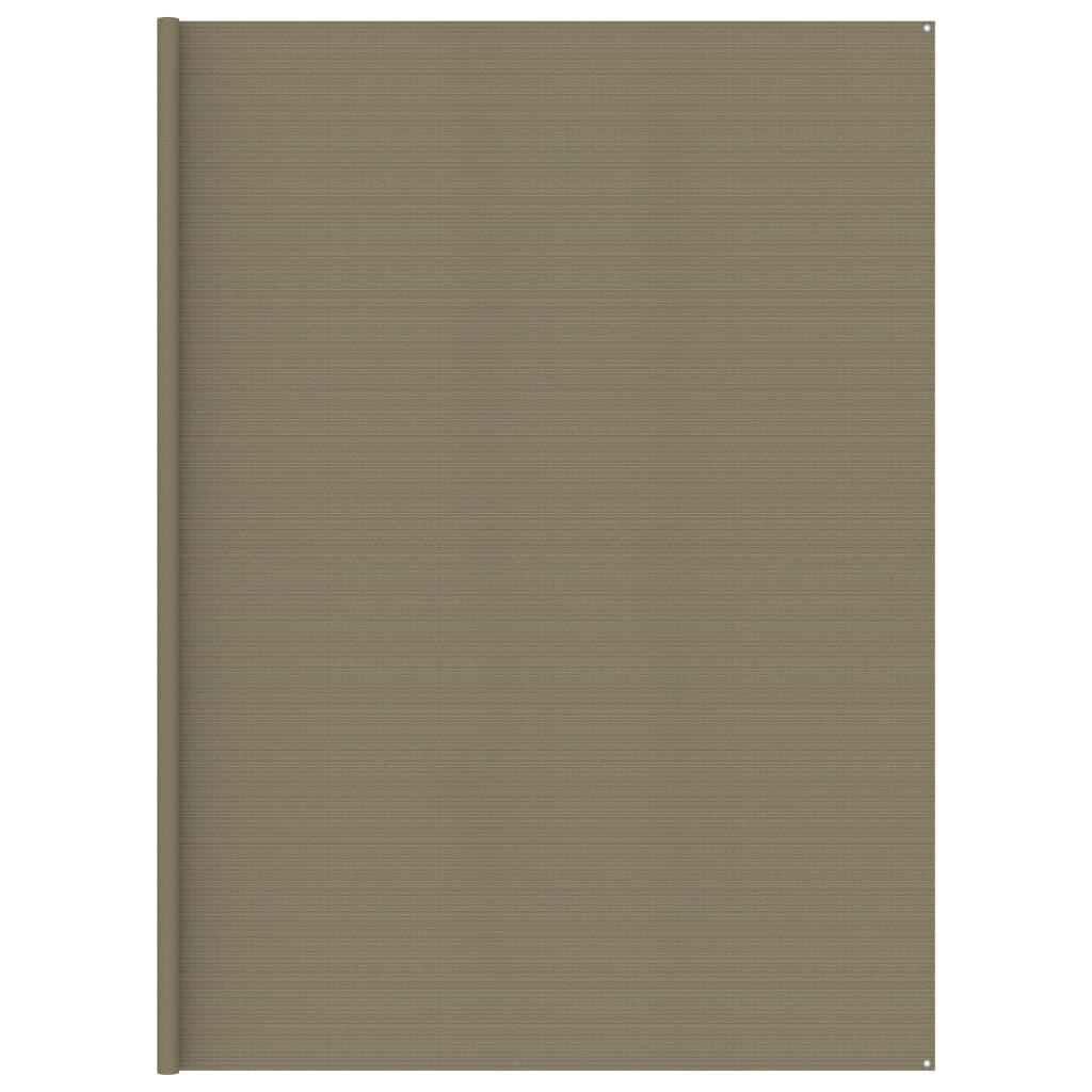 VidaXL Tenttapijt 400x800 cm HDPE taupe