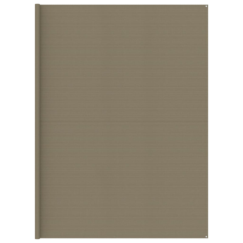 VidaXL Tenttapijt 400x800 cm HDPE taupe
