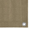 VidaXL Tenttapijt 400x800 cm HDPE taupe