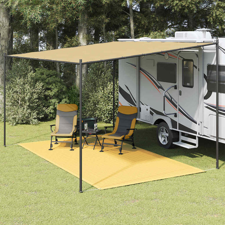 Vidaxl tenttapijt 200x400 cm beige