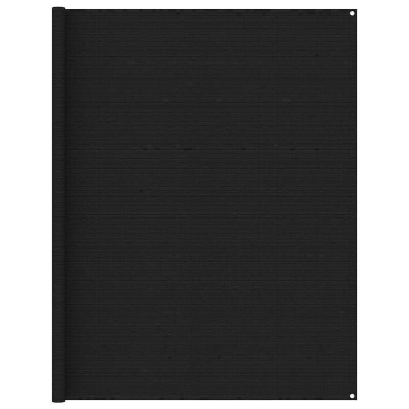 VidaXL Tenttapijt 250x250 cm zwart