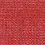 Vidaxl balkonscherm 90x300 cm hdpe rood - afbeelding 2