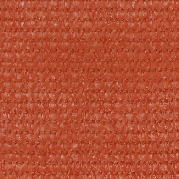 Vidaxl balkonscherm 120x500 cm hdpe oranje