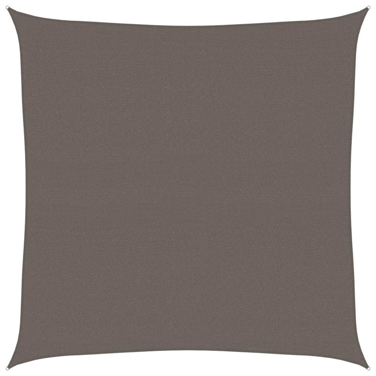 Vidaxl zonnezeil 160 g m² 4,5x4,5 m hdpe antracietkleurig