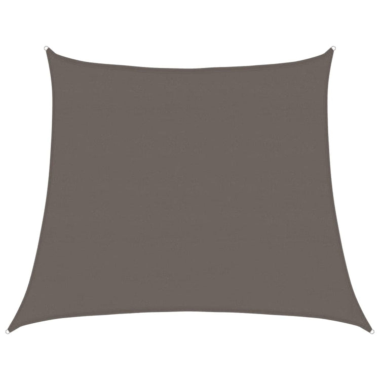 Vidaxl zonnezeil 160 g m² 4 5x4 m hdpe antracietkleurig