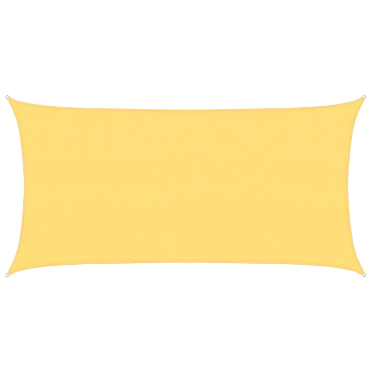 Vidaxl zonnezeil 160 g m² 2,5x4,5 m hdpe beige