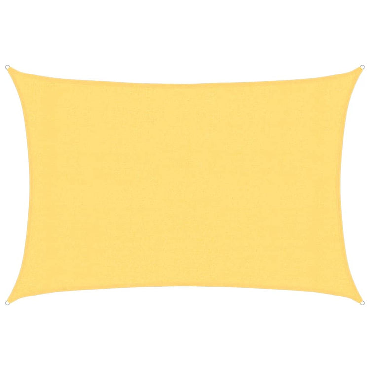 Vidaxl zonnezeil 160 g m² 3x4 m hdpe beige