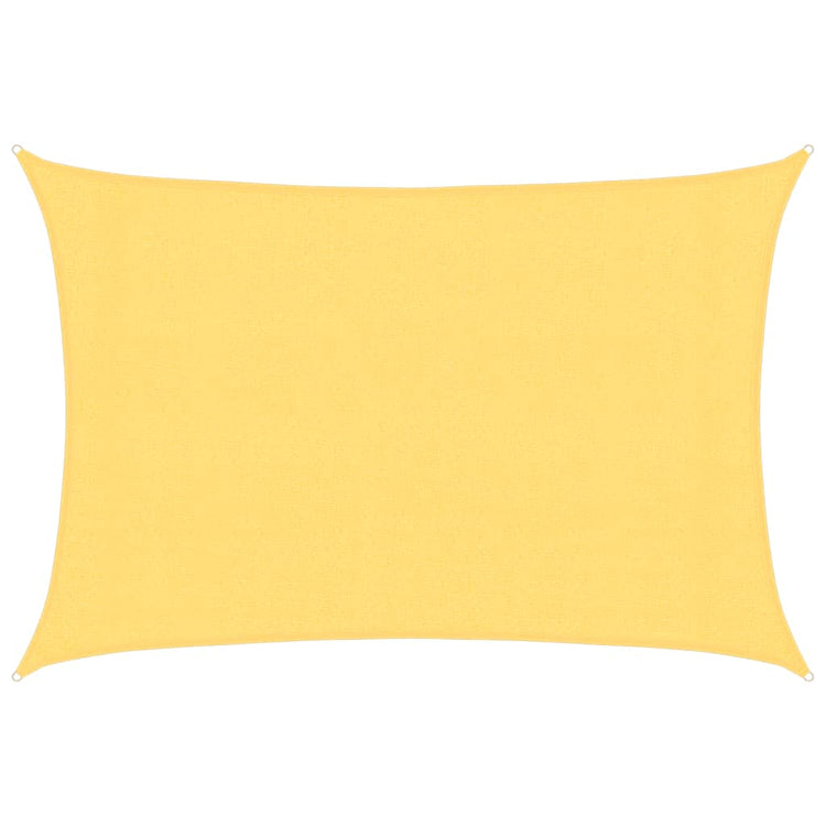 Vidaxl zonnezeil 160 g m² 3x5 m hdpe beige