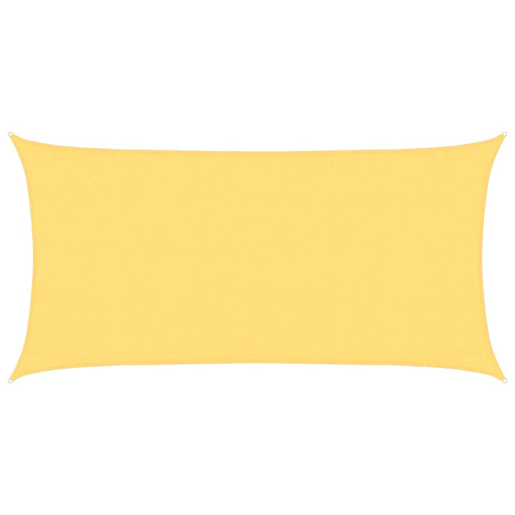 Vidaxl zonnezeil 160 g m² 3x6 m hdpe beige