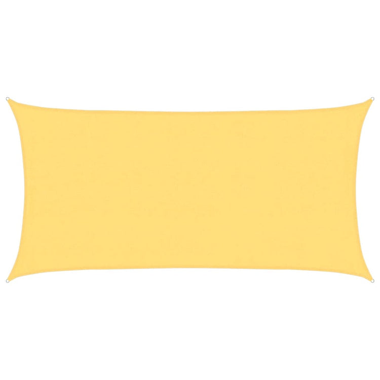 Vidaxl zonnezeil 160 g m² 4x7 m hdpe beige