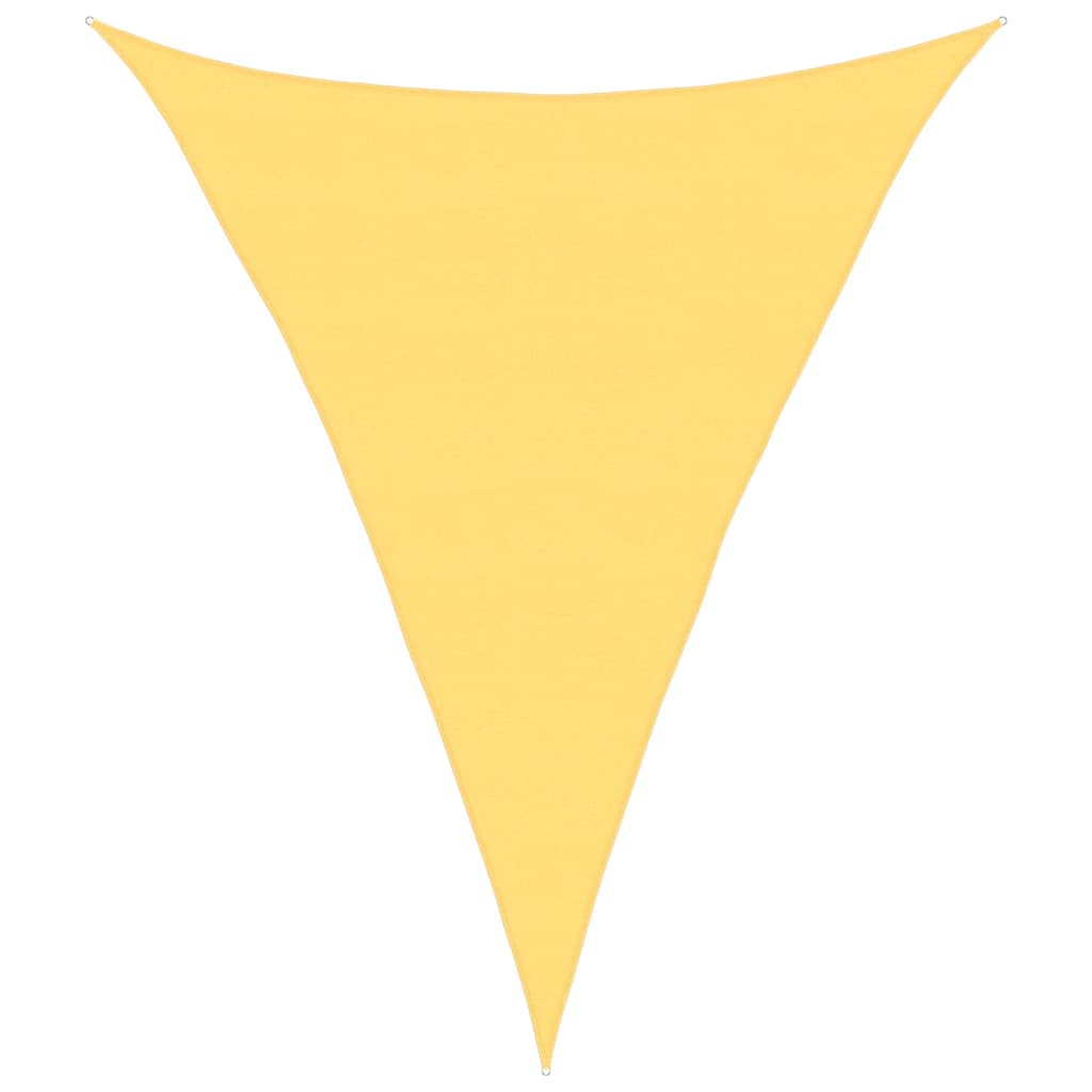 VidaXL Zonnezeil 160 g m² 5x6x6 m HDPE beige