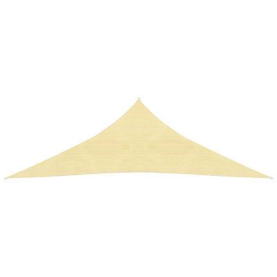 Vidaxl zonnezeil 160 g m² 5x5x6 m hdpe beige