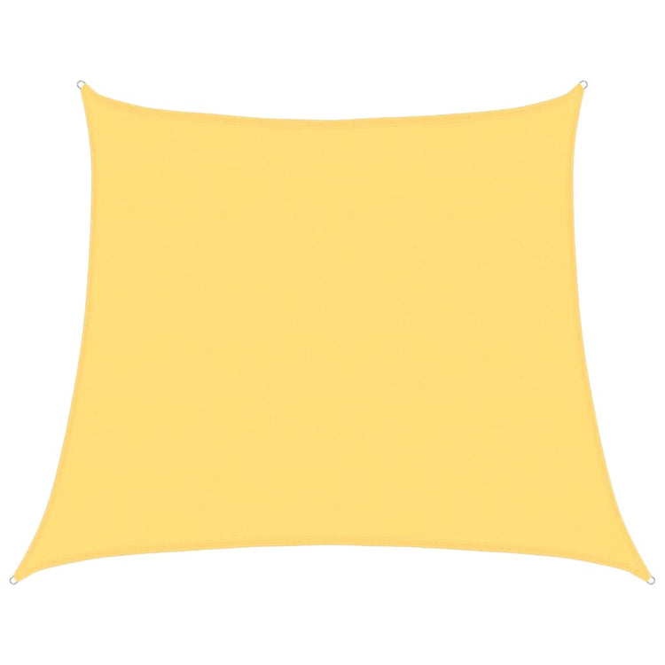 Vidaxl zonnezeil 160 g m² 4 5x4 m hdpe beige