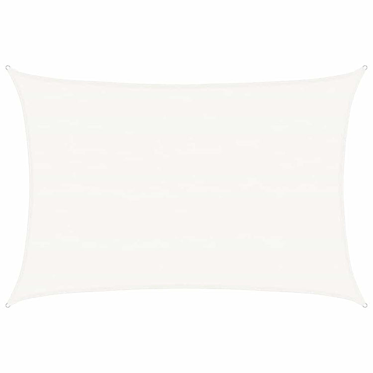 Vidaxl zonnezeil 160 g m² 5x7 m hdpe wit