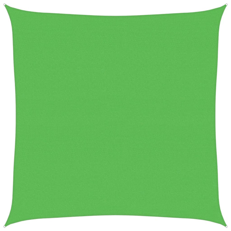 Vidaxl zonnezeil 160 g m² 4x4 m hdpe lichtgroen