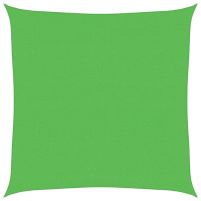 Vidaxl zonnezeil 160 g m² 4,5x4,5 m hdpe lichtgroen