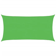 Vidaxl zonnezeil rechthoekig 160 g m² 2x3,5 m hdpe lichtgroen - afbeelding 2