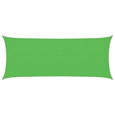 Vidaxl zonnezeil 160 g m² 2x5 m hdpe lichtgroen