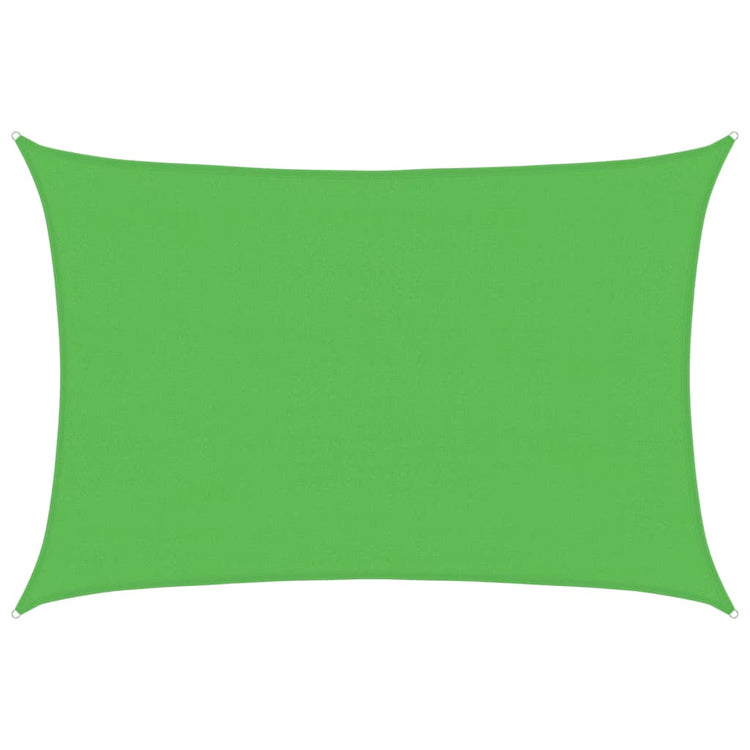 Vidaxl zonnezeil 160 g m² 4x5 m hdpe lichtgroen