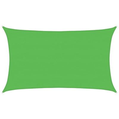 Vidaxl zonnezeil 160 g m² 5x8 m hdpe lichtgroen