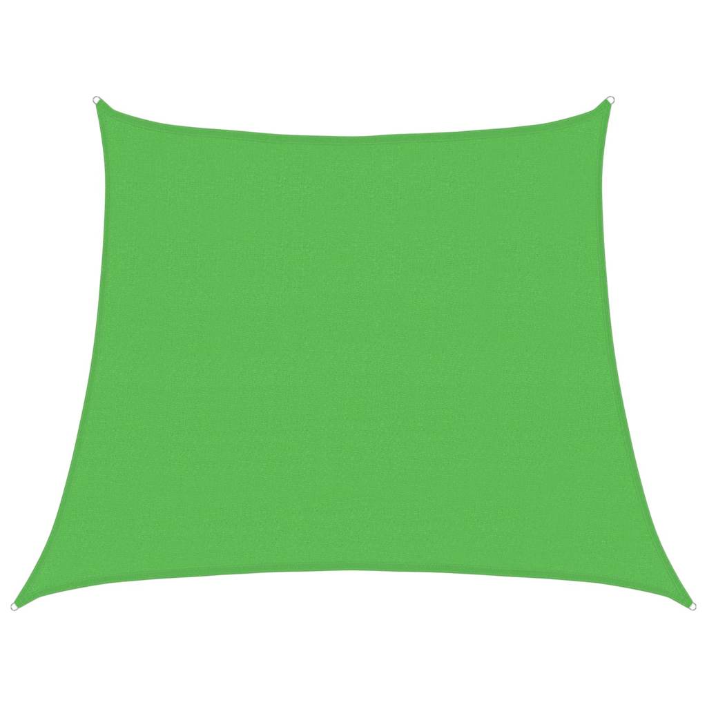 Vidaxl zonnezeil 160 g m² 3 4x3 m hdpe lichtgroen